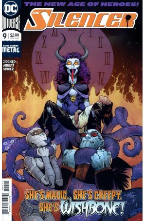 The Silencer 9 published by DC with cover art by Jonathan Glapion