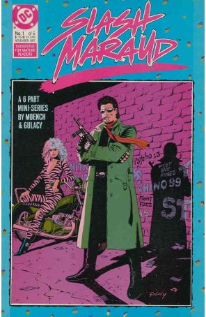 Slash Maraud 1 published by DC with cover art by Paul Gulacy
