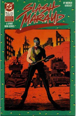 Slash Maraud 3 published by DC with cover art by Paul Gulacy