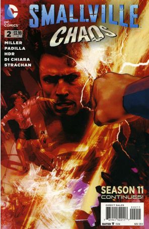 Smallville: Chaos 2 published by DC with cover art by Cat Staggs