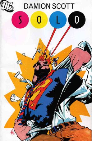 Solo (DC) 10 published by DC with cover art by Damion Scott