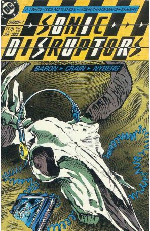 Sonic Disruptors 7 published by DC with cover art by Barry Crain