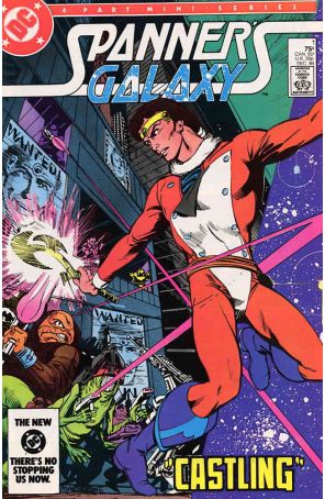 Spanner's Galaxy 1 published by DC with cover art by Tom Mandrake