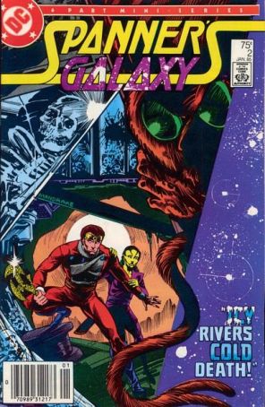Spanner's Galaxy 2 (Newsstand) published by DC with cover art by Tom Mandrake