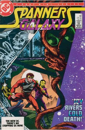 Spanner's Galaxy 2 published by DC with cover art by Tom Mandrake