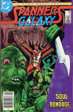 Spanner's Galaxy 3 (Newsstand) published by DC with cover art by Tom Mandrake