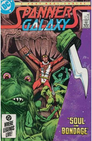 Spanner's Galaxy 3 published by DC with cover art by Tom Mandrake