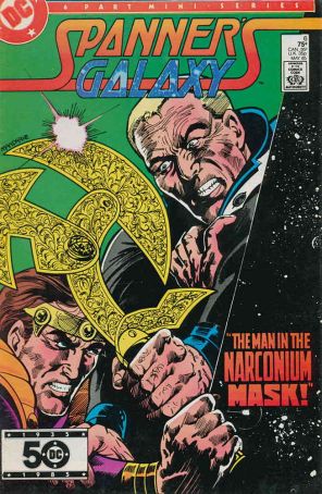 Spanner's Galaxy 6 published by DC with cover art by Tom Mandrake