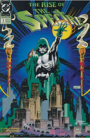 Spectre (3rd Series) 3 published by DC with cover art by Sandy Plunkett