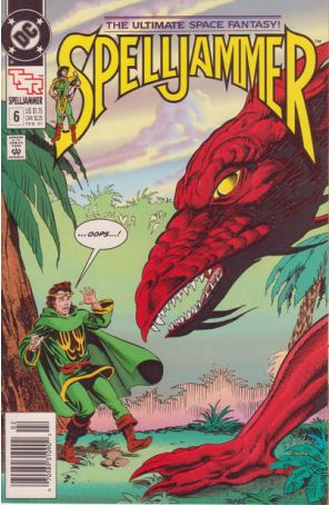Spelljammer 6 (Newsstand) published by DC with cover art by Dennis Janke