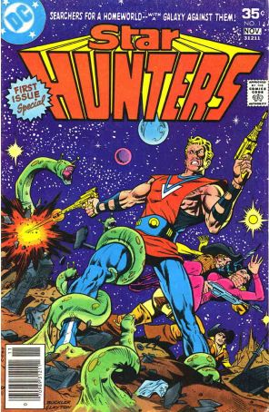 Star Hunters 1 published by DC with cover art by Rich Buckler