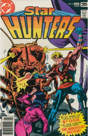 Star Hunters 2 published by DC with cover art by Rich Buckler