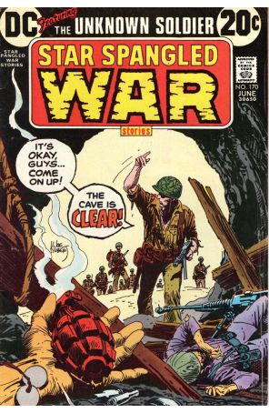 Star Spangled War Stories 170 published by DC with cover art by Joe Kubert