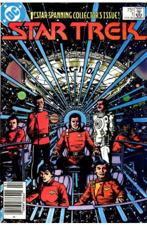 Star Trek (3rd Series) 1 (Newsstand) published by DC with cover art by George Pérez