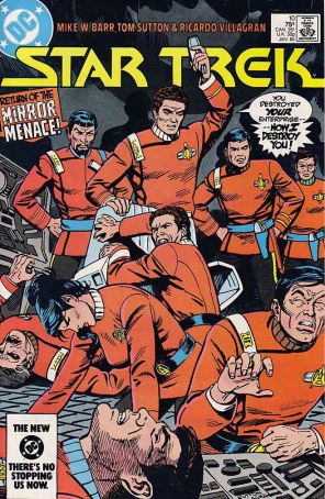 Star Trek (3rd Series) 10 published by DC with cover art by Tom Sutton