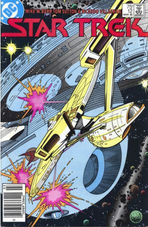 Star Trek (3rd Series) 12 (Newsstand) published by DC