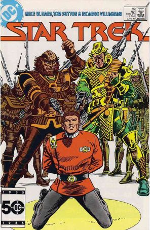 Star Trek (3rd Series) 15 published by DC with cover art by Tom Sutton