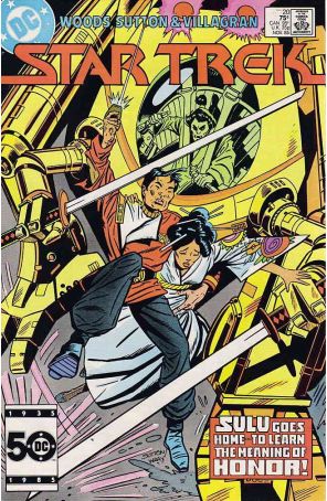 Star Trek (3rd Series) 20 published by DC with cover art by Tom Sutton