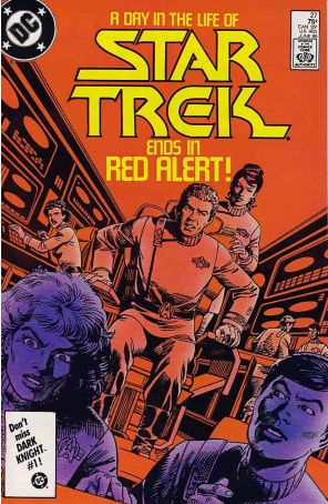 Star Trek (3rd Series) 27 published by DC with cover art by Joe Brozowski