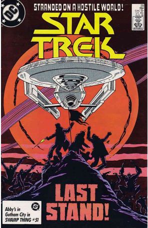 Star Trek (3rd Series) 29 published by DC with cover art by Joe Brozowski