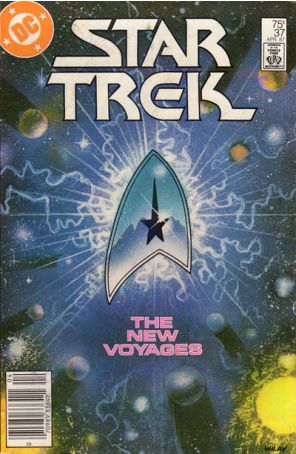 Star Trek (3rd Series) 37 (Newsstand) published by DC with cover art by Bill Wray