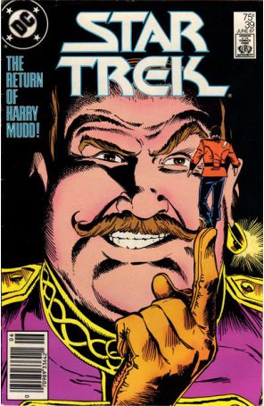 Star Trek (3rd Series) 39 (Newsstand) published by DC with cover art by Joe Brozowski