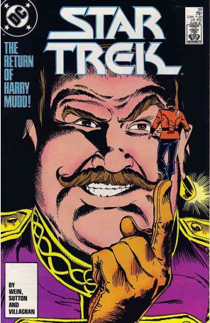 Star Trek (3rd Series) 39 published by DC with cover art by Joe Brozowski
