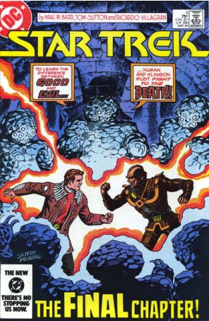 Star Trek (3rd Series) 4 published by DC with cover art by Tom Sutton