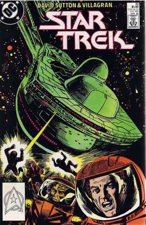 Star Trek (3rd Series) 49 published by DC with cover art by Joe Brozowski