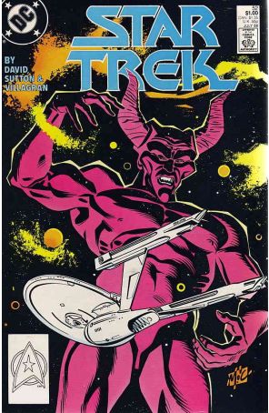 Star Trek (3rd Series) 52 published by DC with cover art by Mitch O’Connell