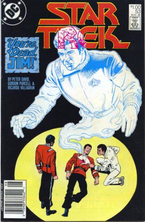 Star Trek (3rd Series) 53 (Newsstand) published by DC with cover art by Jerome Moore