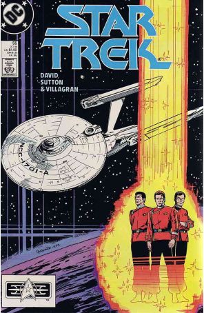 Star Trek (3rd Series) 55 published by DC with cover art by Jerome Moore