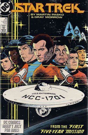Star Trek (3rd Series) 56 published by DC with cover art by Jerome Moore