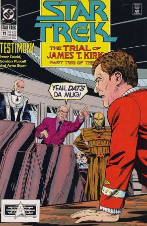 Star Trek (4th Series) 11 published by DC with cover art by Mark D. Bright