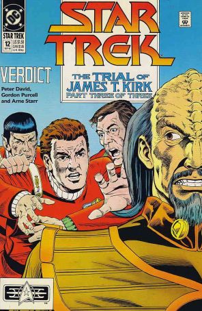 Star Trek (4th Series) 12 published by DC with cover art by Mark D. Bright