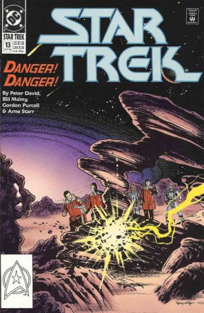 Star Trek (4th Series) 13 published by DC with cover art by Jerome Moore