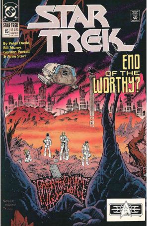 Star Trek (4th Series) 15 published by DC with cover art by Jerome Moore