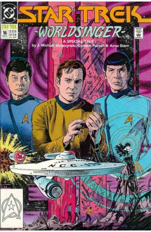 Star Trek (4th Series) 16 published by DC with cover art by Jerome Moore