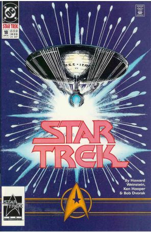 Star Trek (4th Series) 18 published by DC with cover art by Jerome Moore