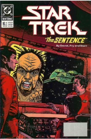 Star Trek (4th Series) 2 published by DC with cover art by Jerome Moore