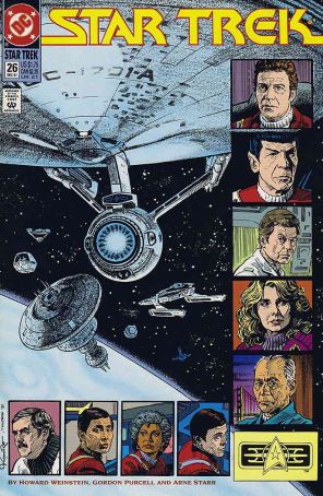 Star Trek (4th Series) 26 published by DC with cover art by Jerome Moore