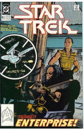 Star Trek (4th Series) 3 published by DC with cover art by Jerome Moore