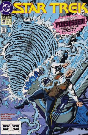 Star Trek (4th Series) 41 published by DC with cover art by Rod Whigham