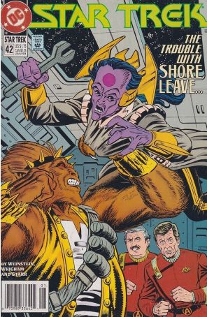 Star Trek (4th Series) 42 (Newsstand) published by DC