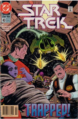 Star Trek (4th Series) 43 (Newsstand) published by DC