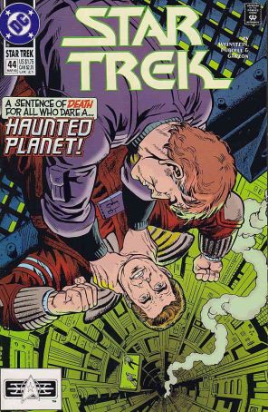 Star Trek (4th Series) 44 published by DC with cover art by Rod Whigham