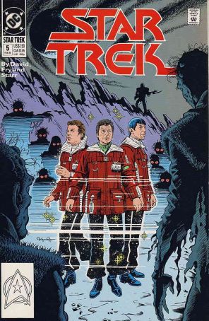 Star Trek (4th Series) 5 published by DC with cover art by Jerome Moore