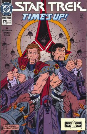 Star Trek (4th Series) 57A published by DC with cover art by Rod Whigham