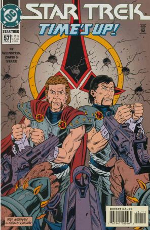 Star Trek (4th Series) 57 published by DC with cover art by Rod Whigham