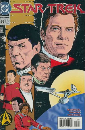 Star Trek (4th Series) 65 published by DC with cover art by Jason Palmer